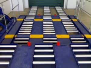 Warehouse Roller Bed system, Roller beds, roller bed refurbishment, roller bed installation,