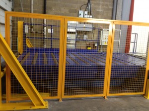 Fencing panels, warehouse fencing, metal fabrication, 